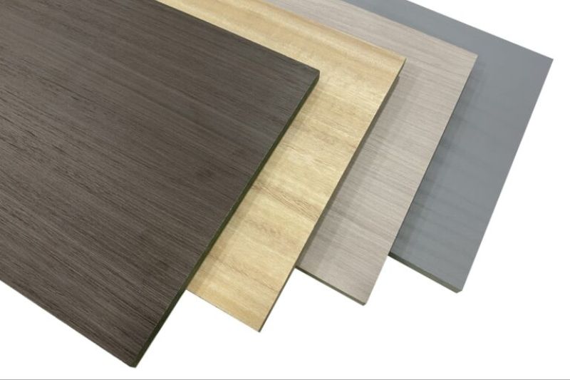 Tủ bếp gỗ mdf phủ melamine có khả năng chống nước, chống ẩm tốt