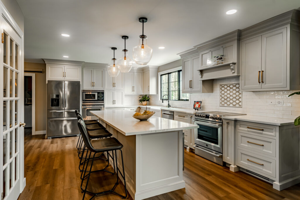 Các kiểu dáng tủ bếp phổ biến theo mặt bằng không gian - 1